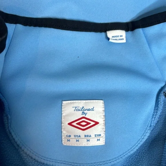 Vintage Manchester City FC Umbro Training Top - Official Teamwear - Picture 9 of 9